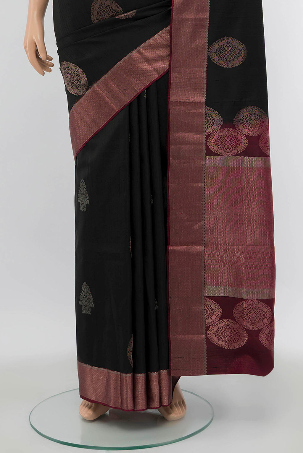 pleats pallu