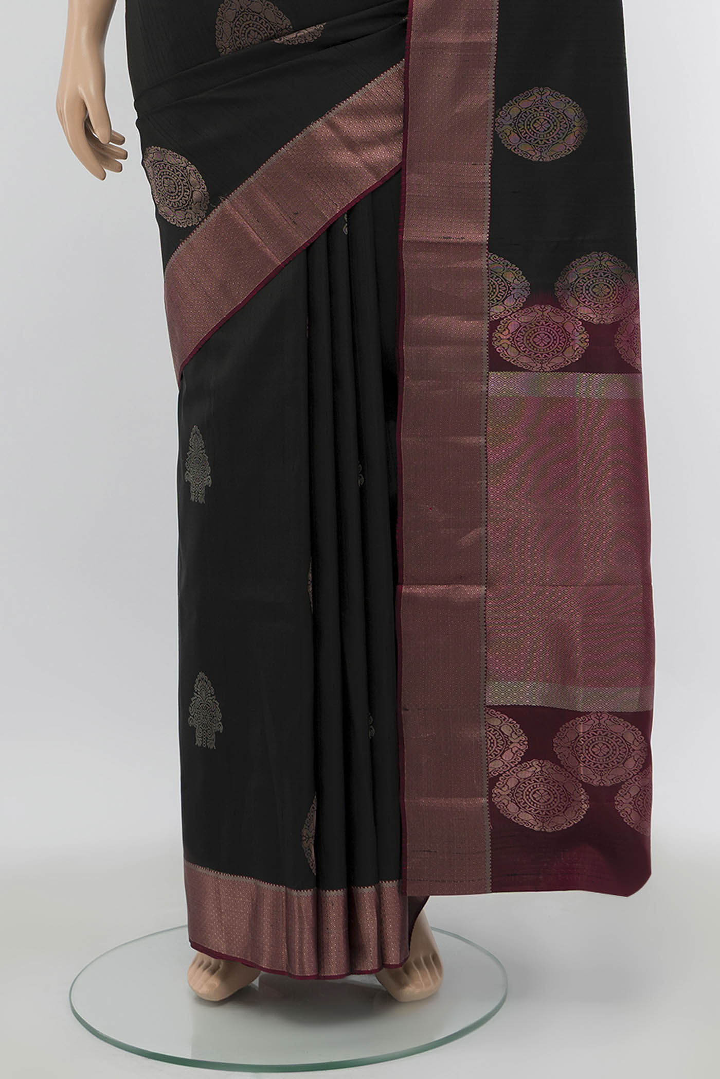 pleats pallu