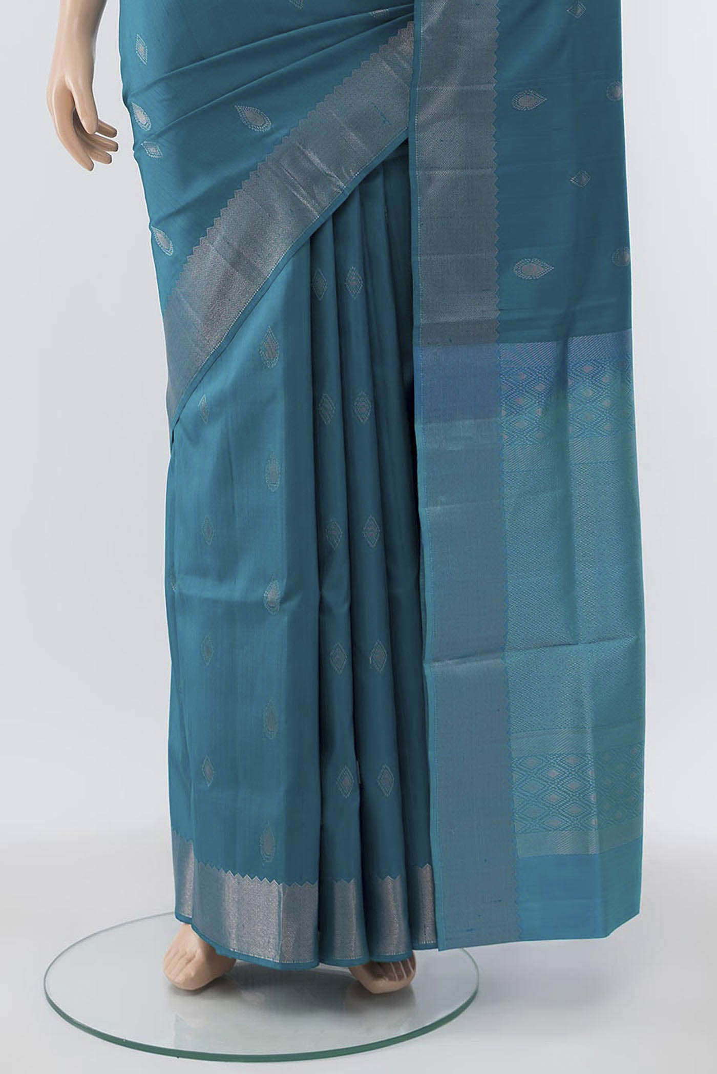 pleats pallu