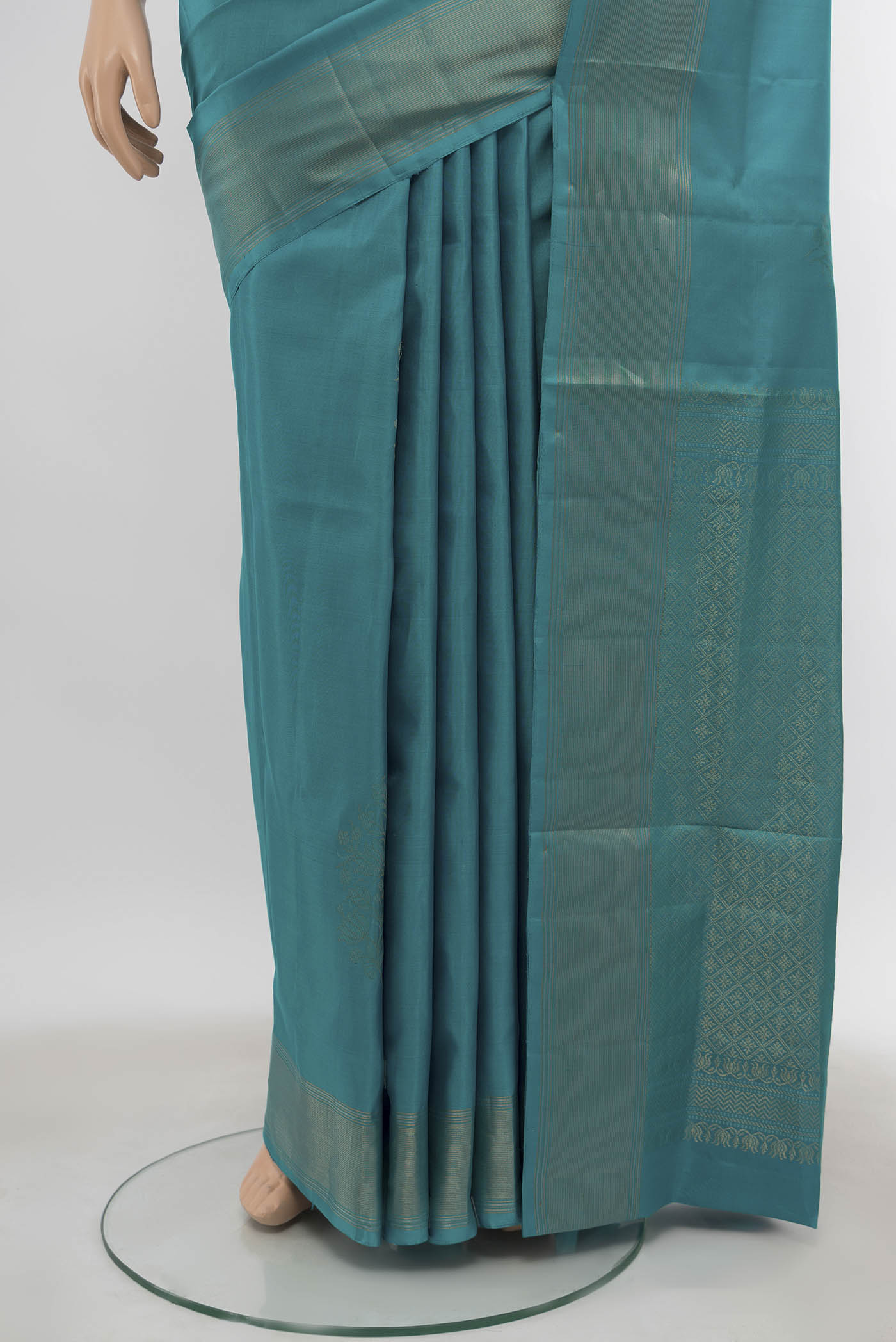 pleats pallu