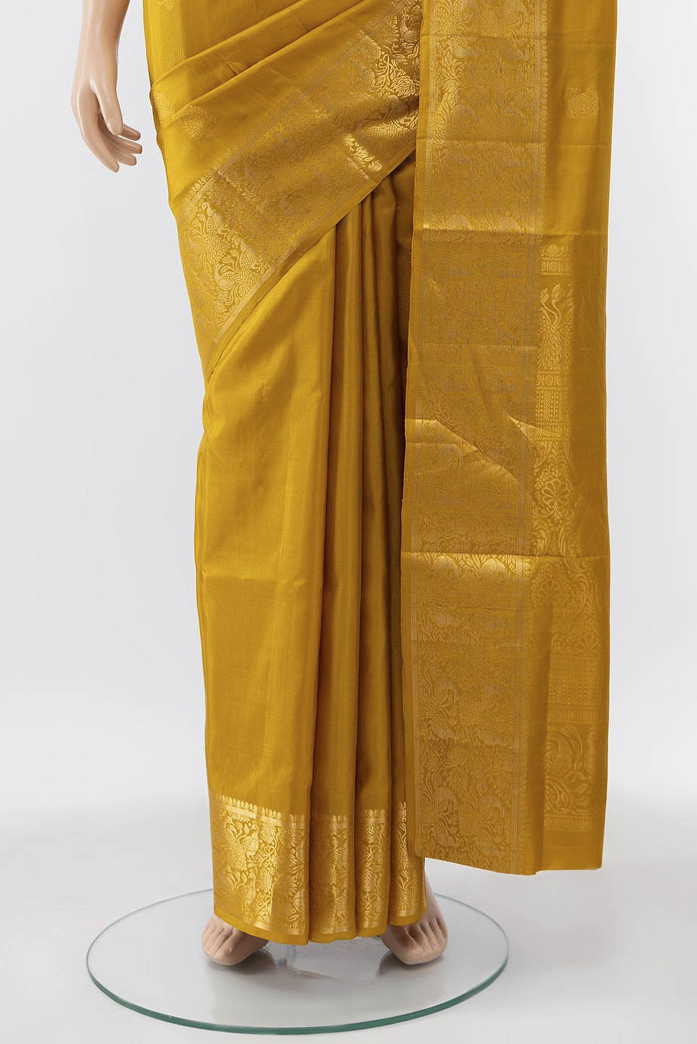 pleats pallu