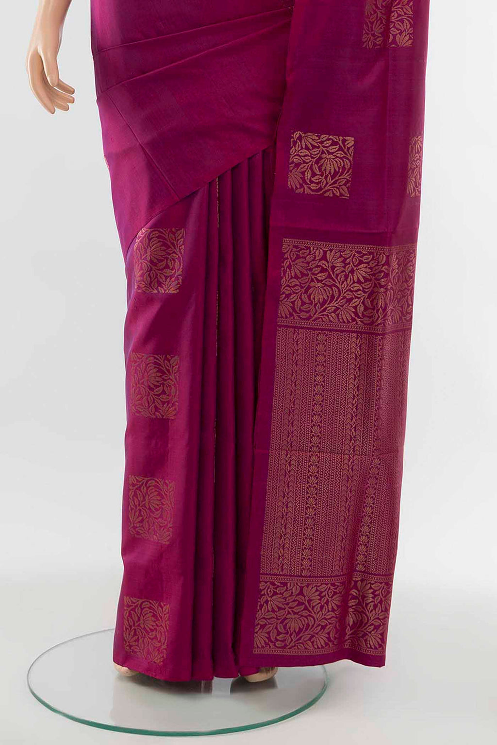 pleats pallu