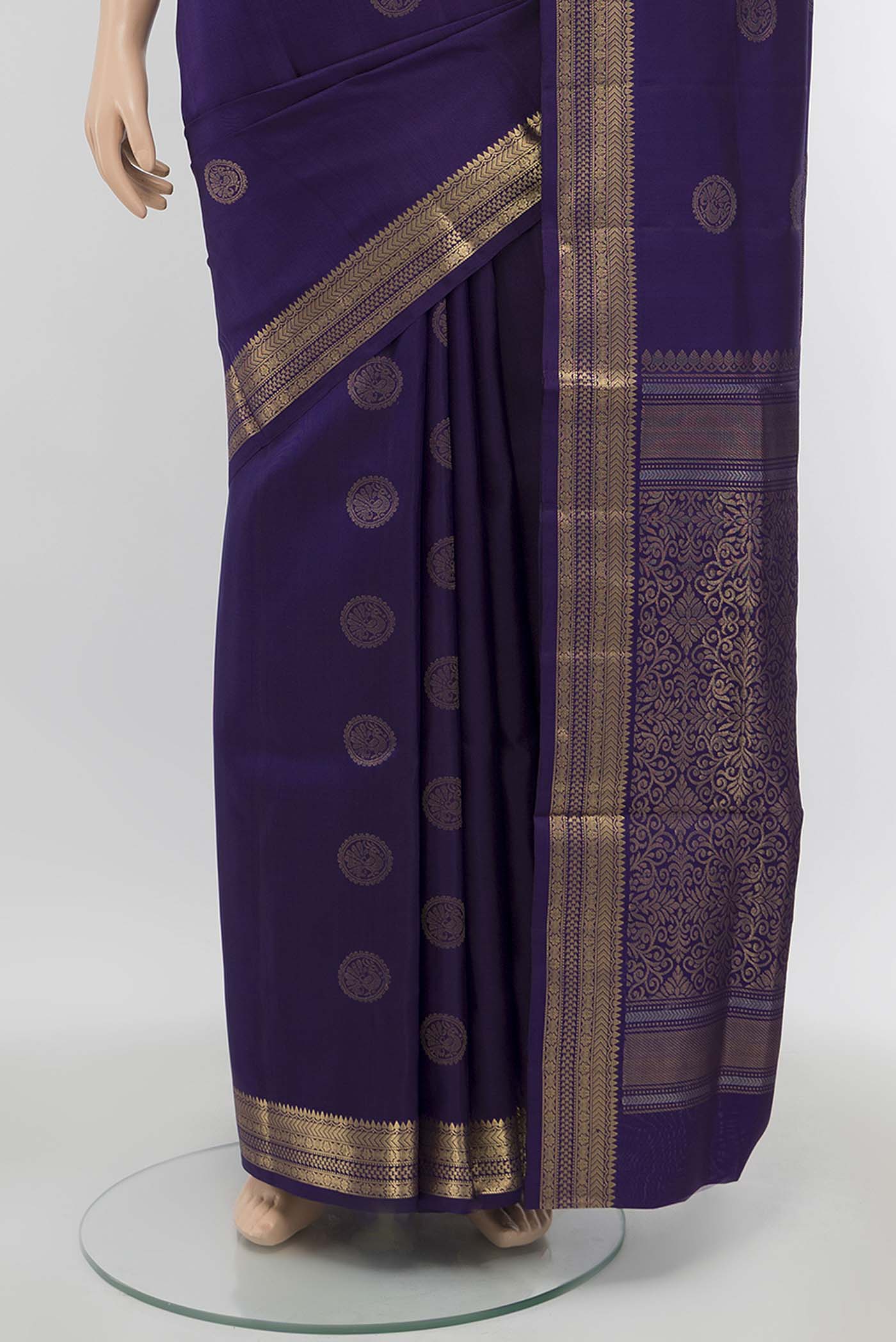 pleats pallu