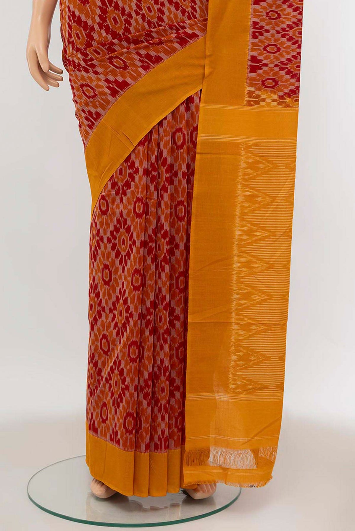 pleats pallu