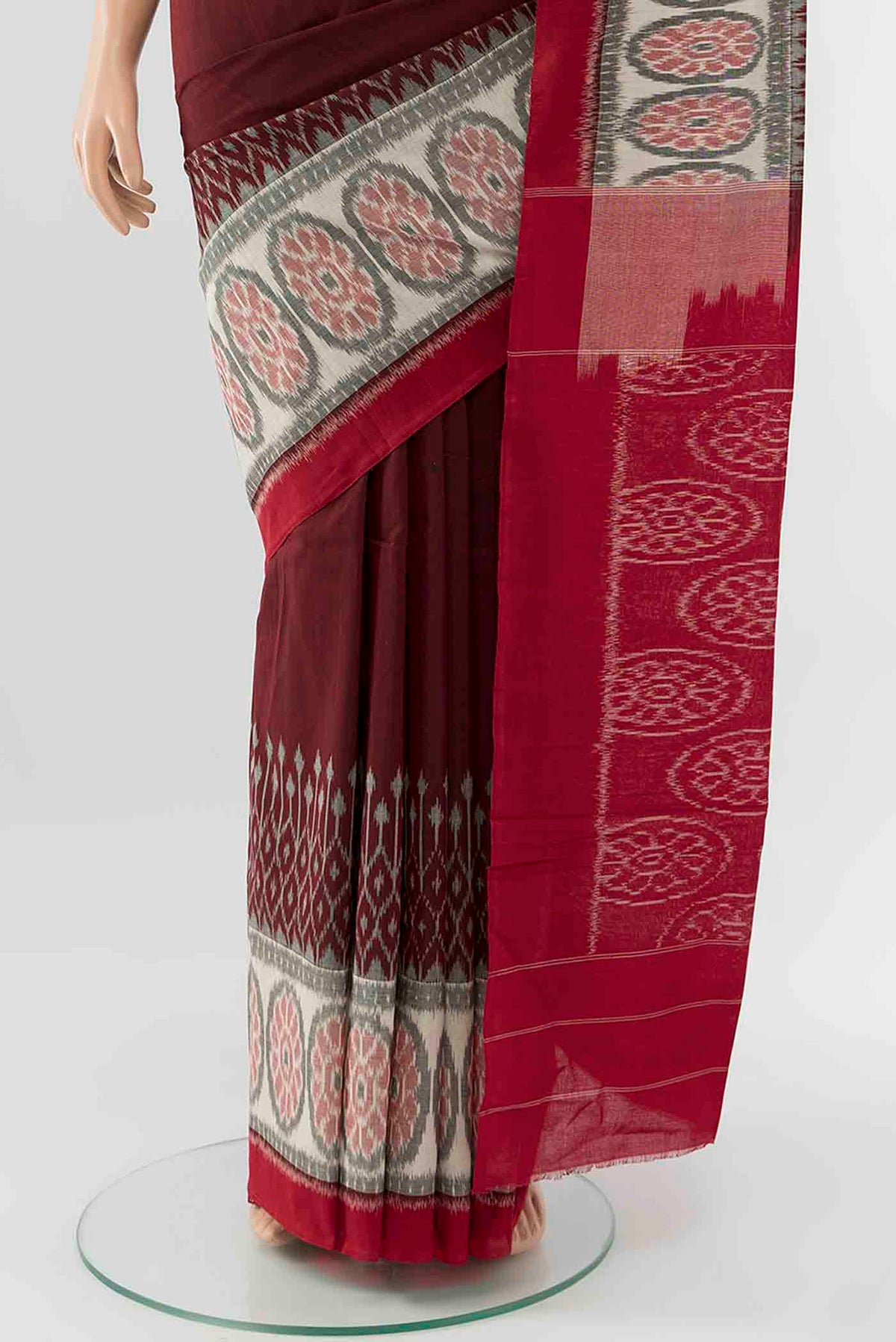 pleats pallu