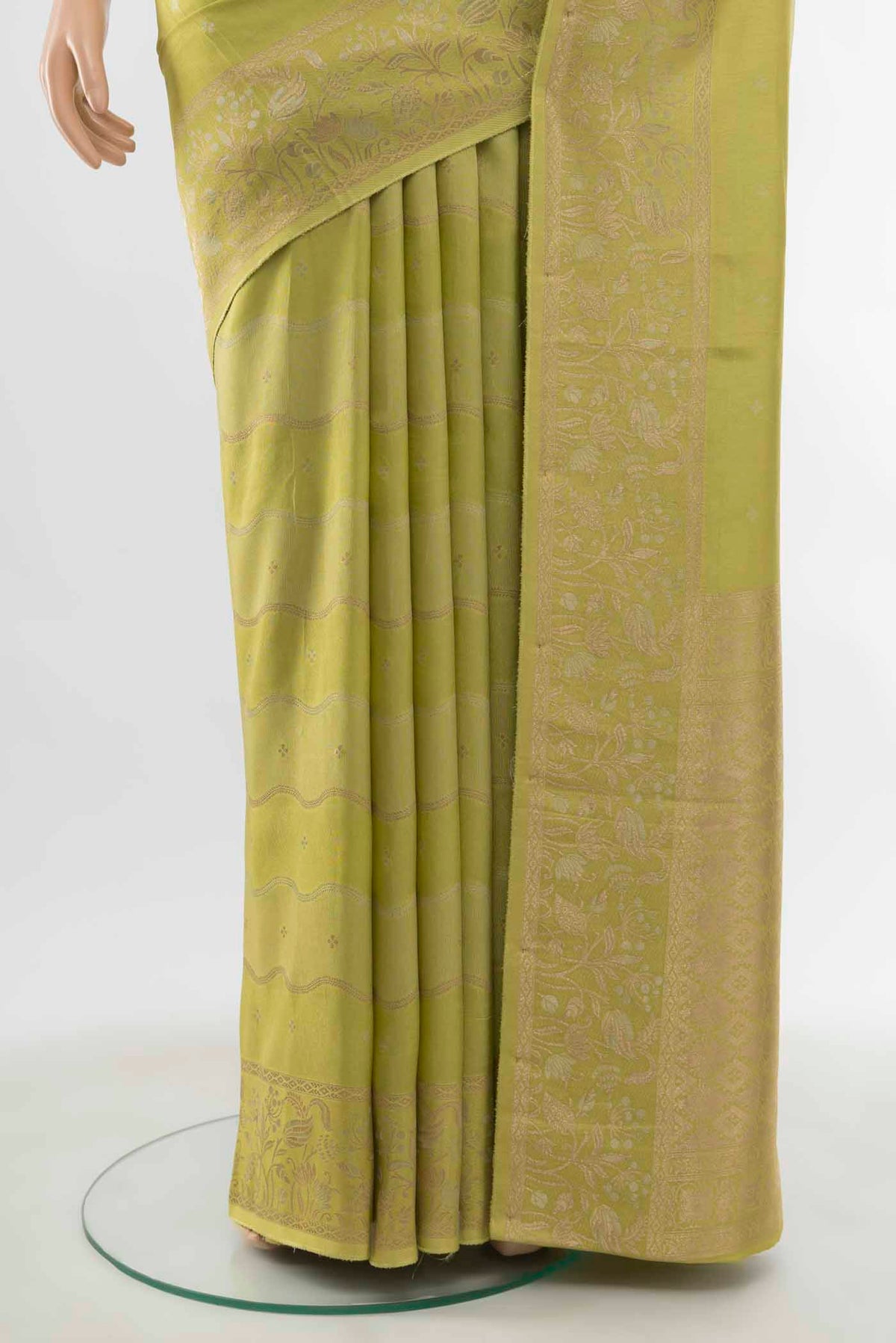 pleats pallu