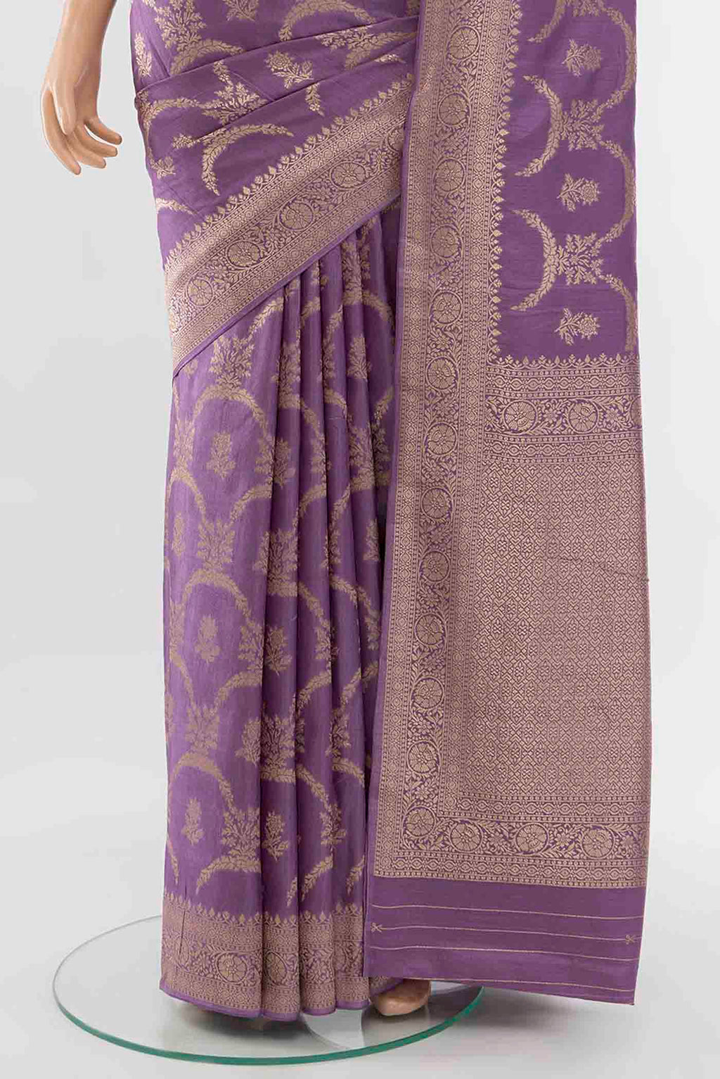 pleats pallu