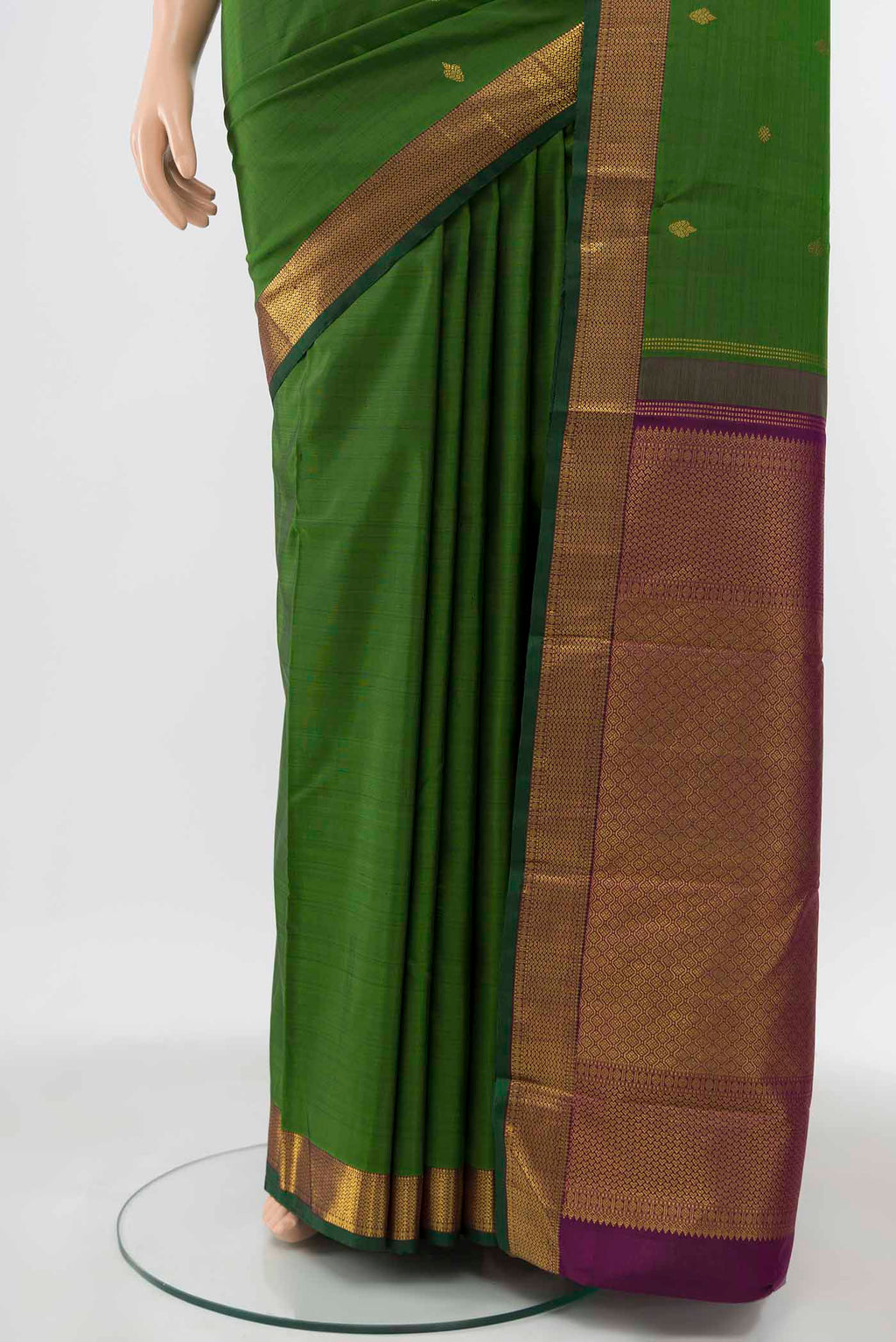 pleats pallu