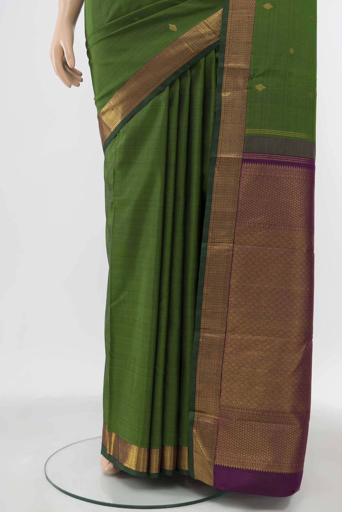 pleats pallu