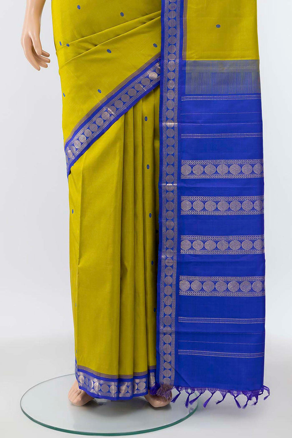 pleats pallu
