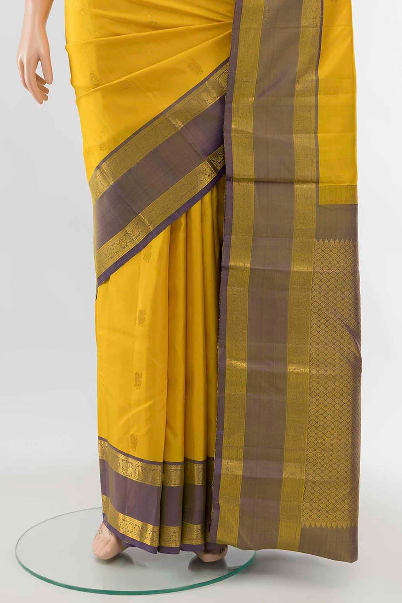 pleats pallu