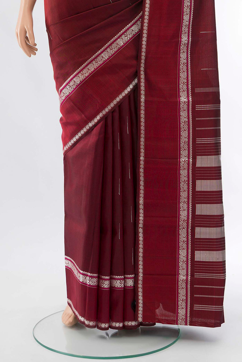 pleats pallu