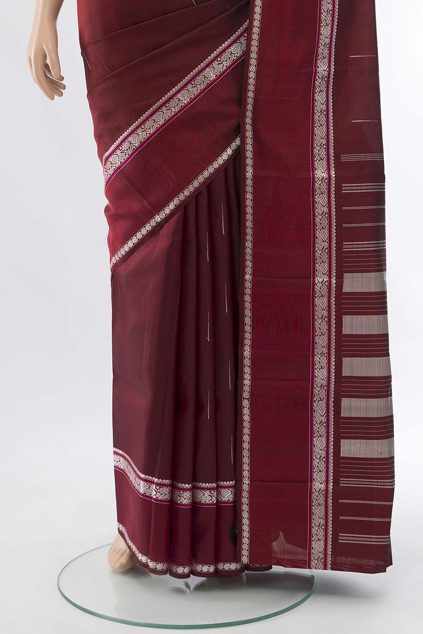 pleats pallu