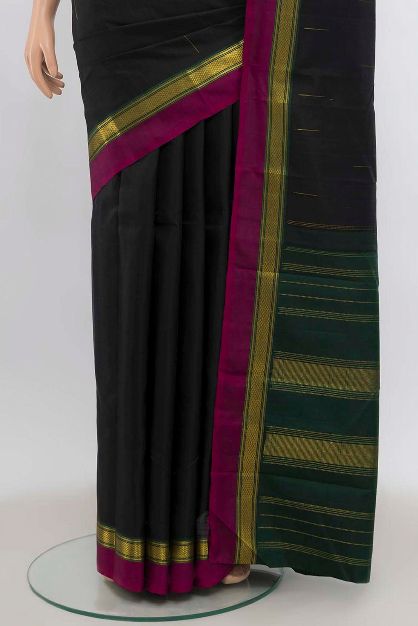 pleats pallu