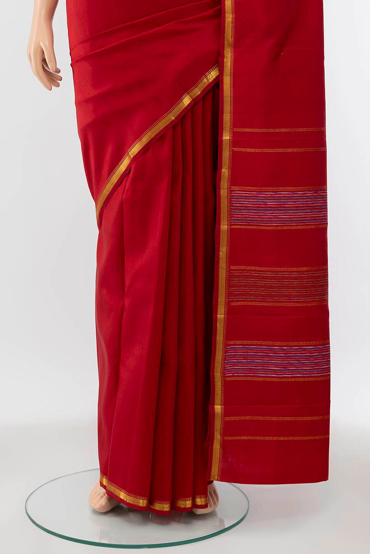 pleats pallu