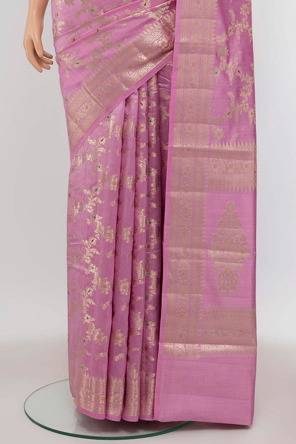 pleats pallu