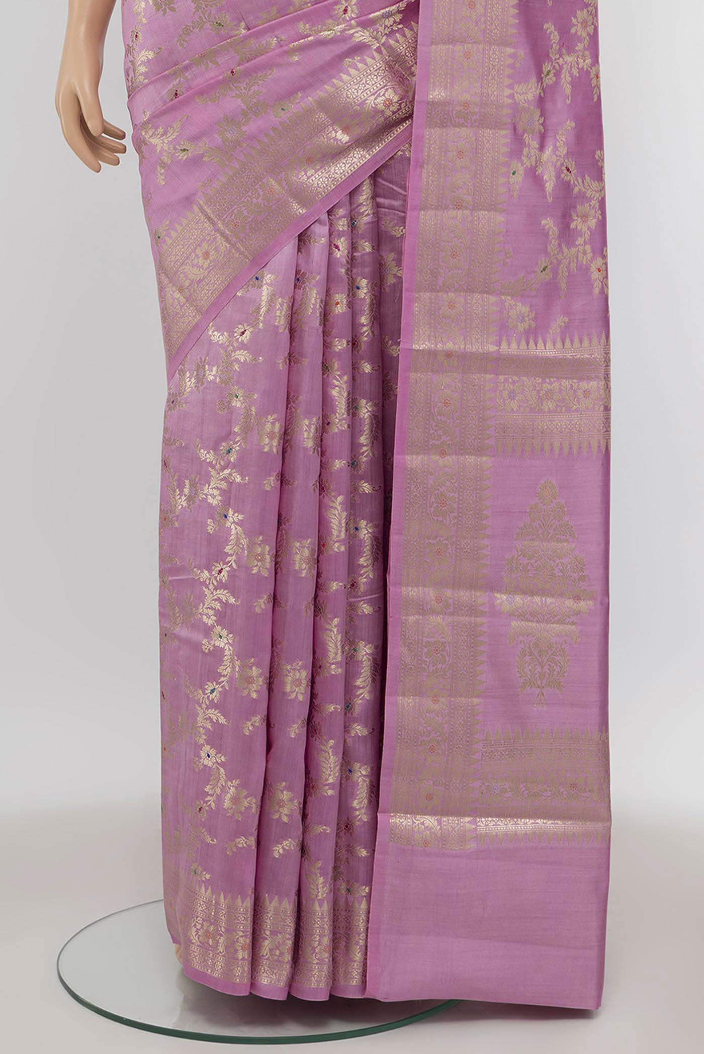 pleats pallu