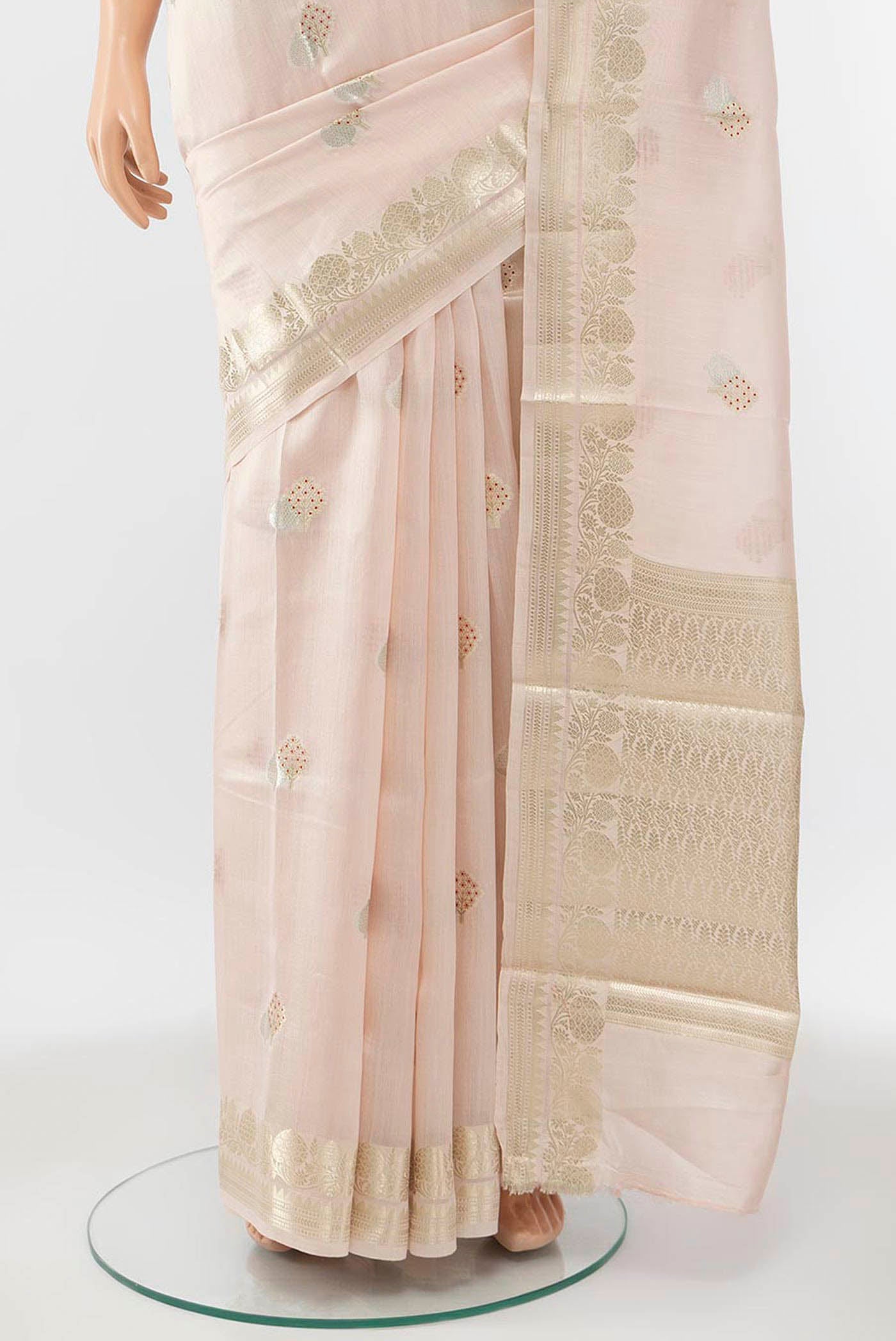 pleats pallu