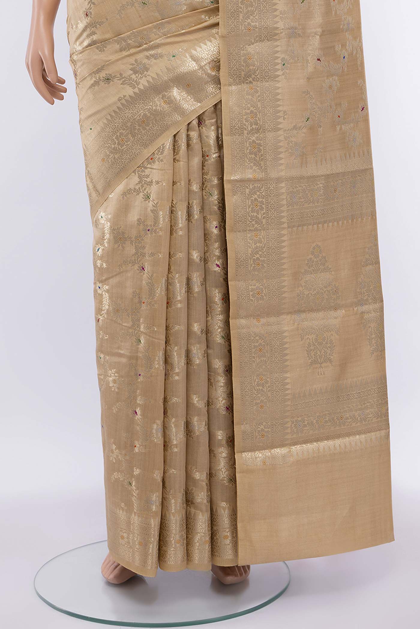pleats pallu