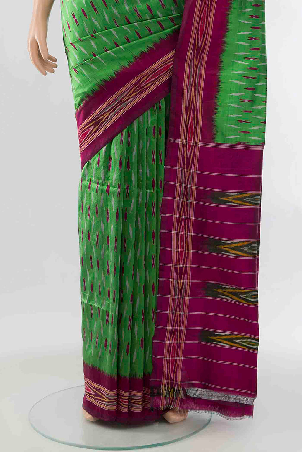 pleats pallu