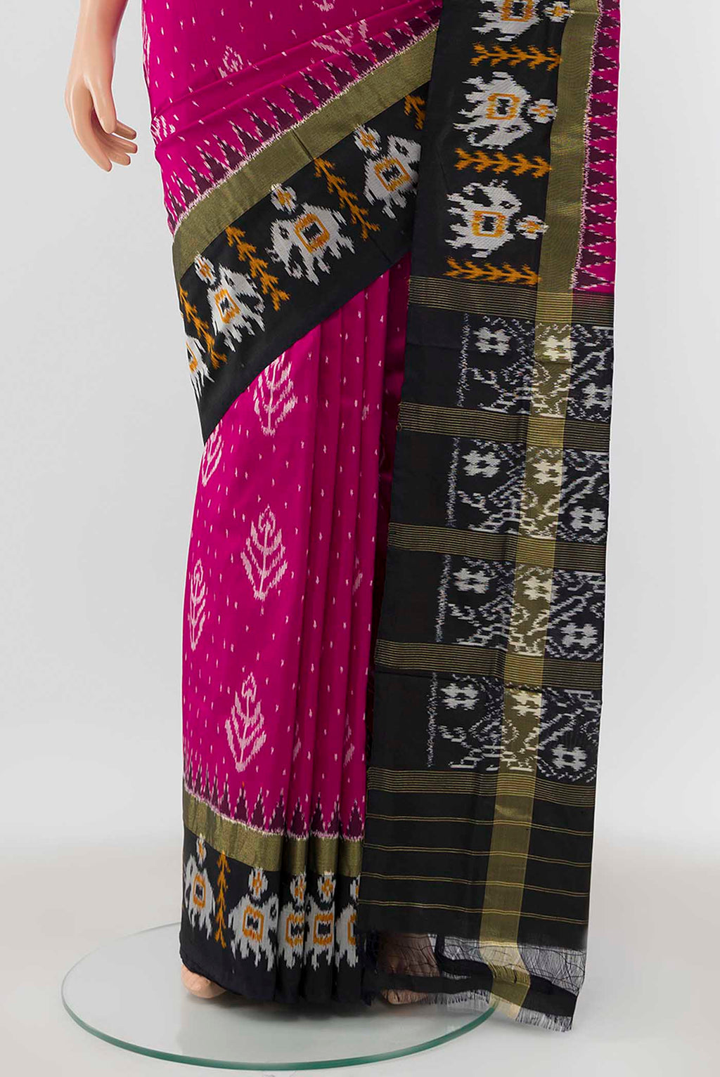 pleats pallu