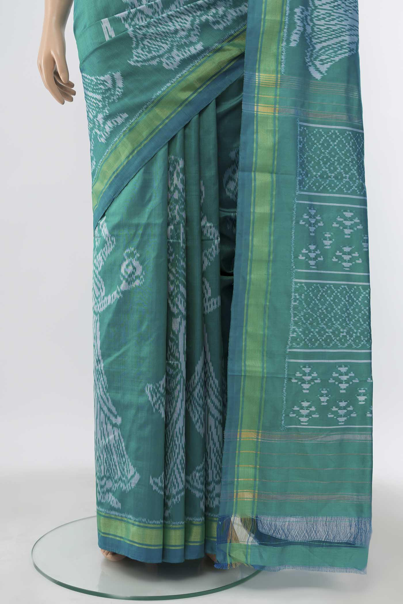 pleats pallu