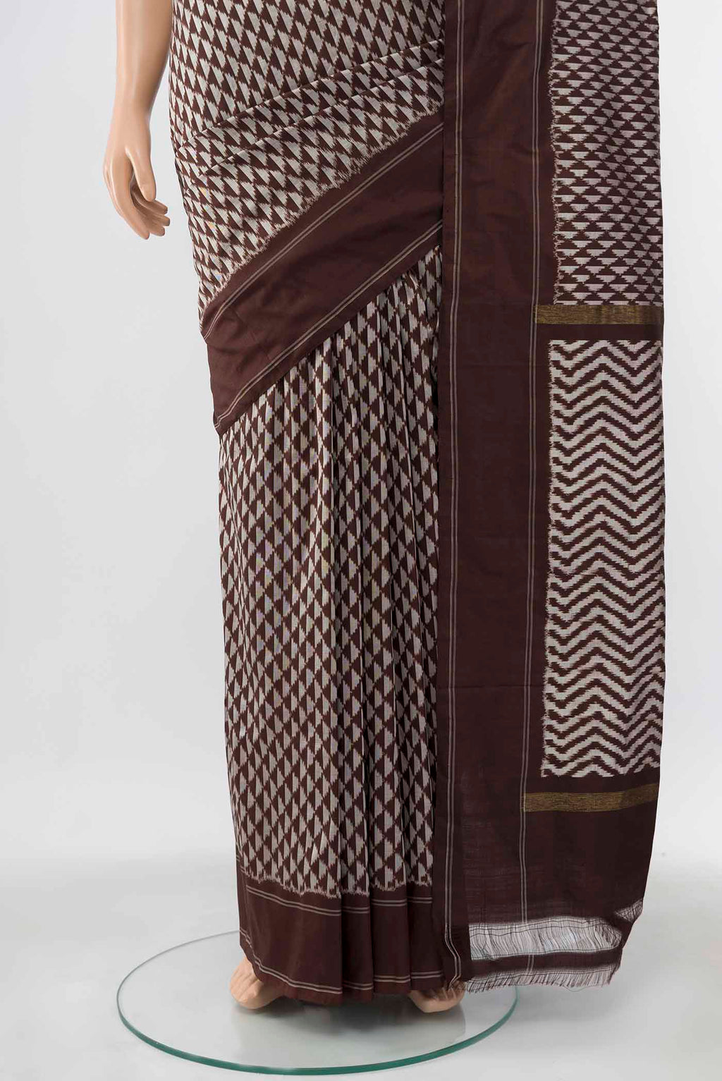 pleats pallu