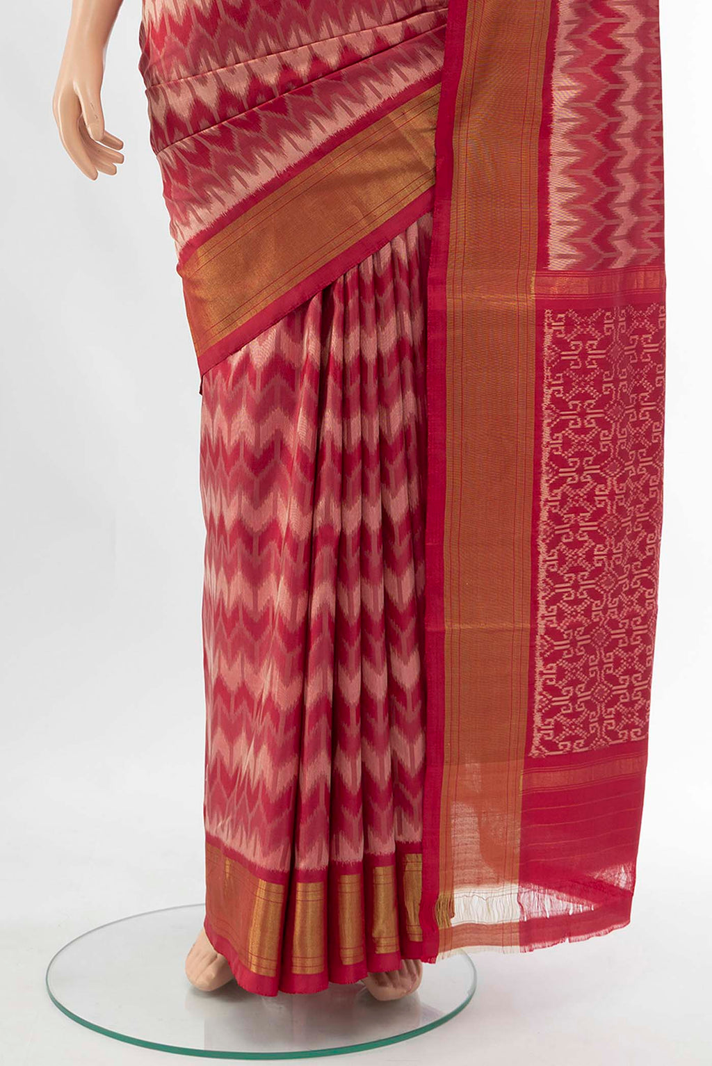 pleats pallu