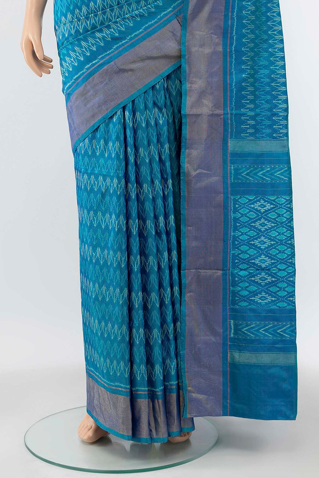 pleats pallu