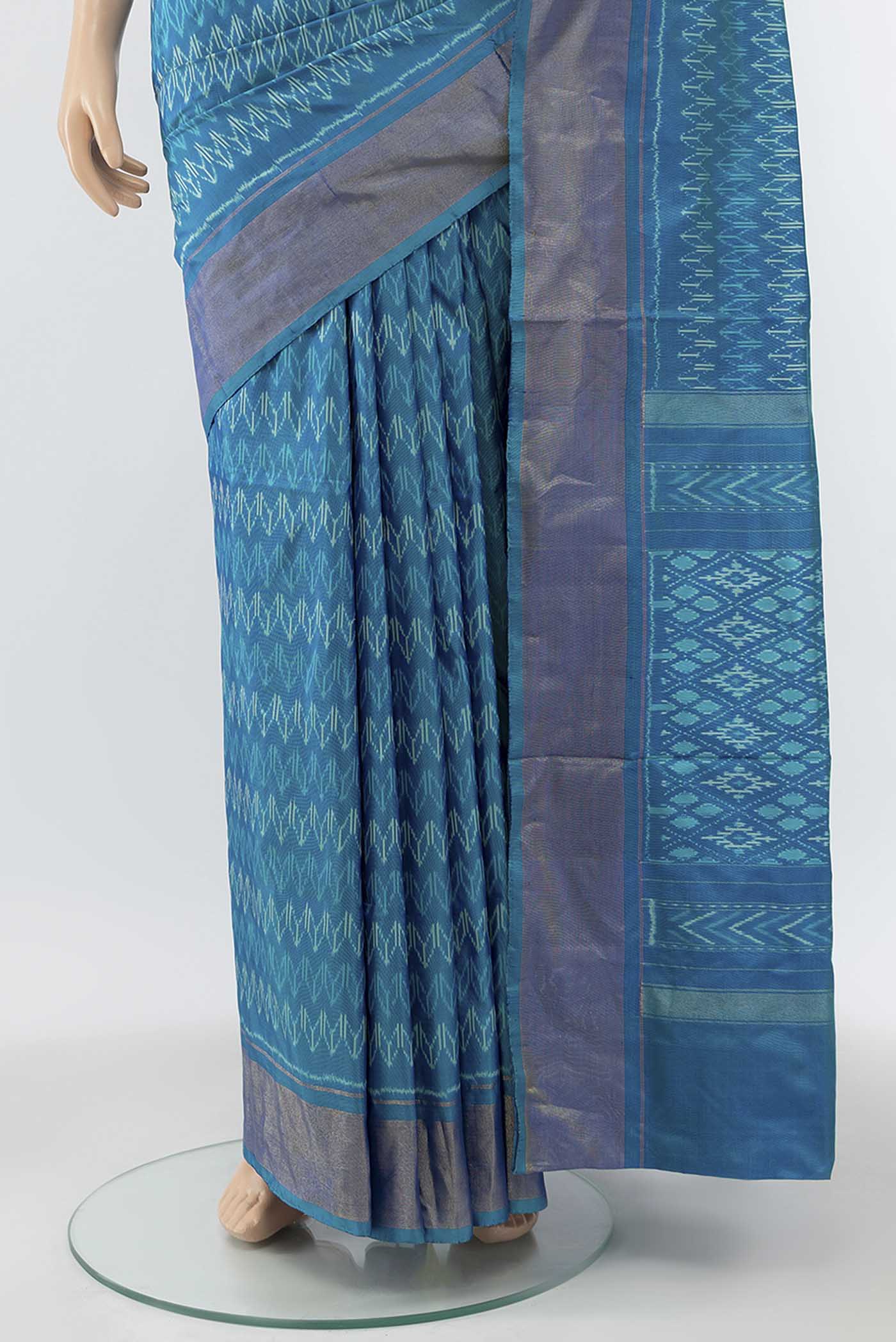 pleats pallu