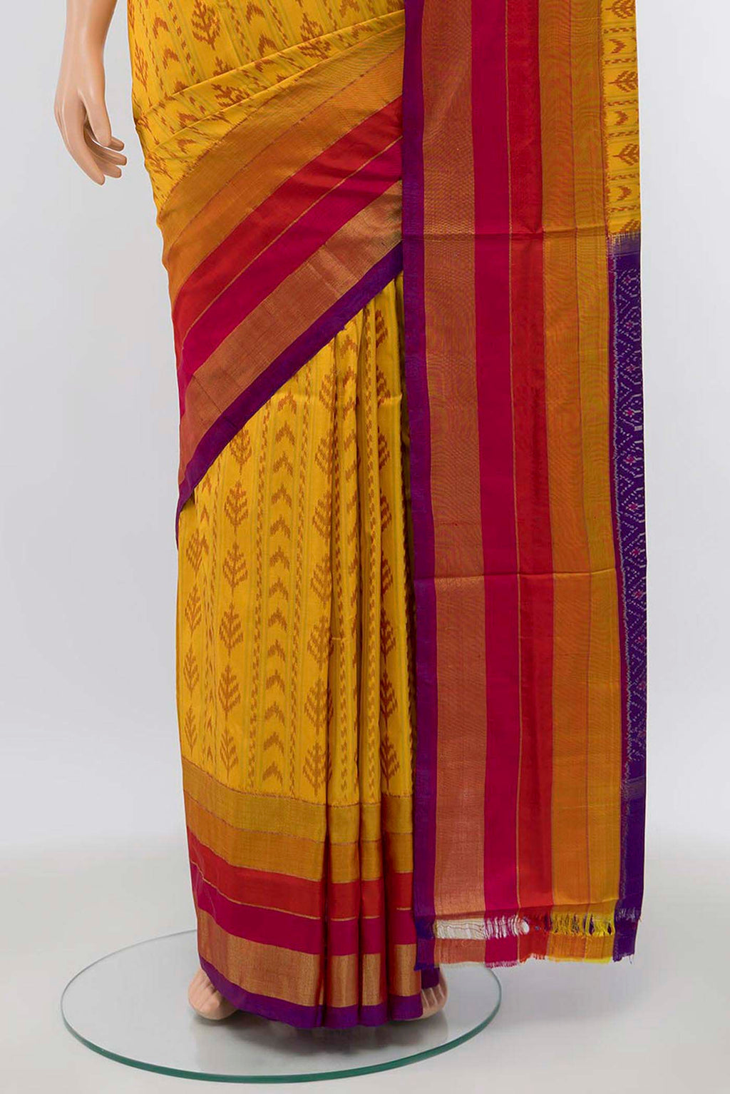 pleats pallu