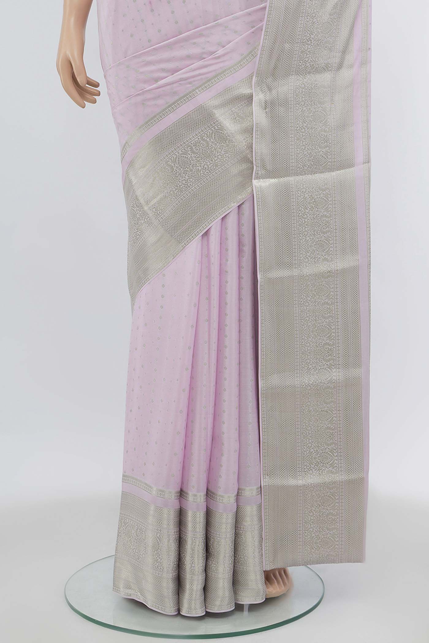 pleats pallu