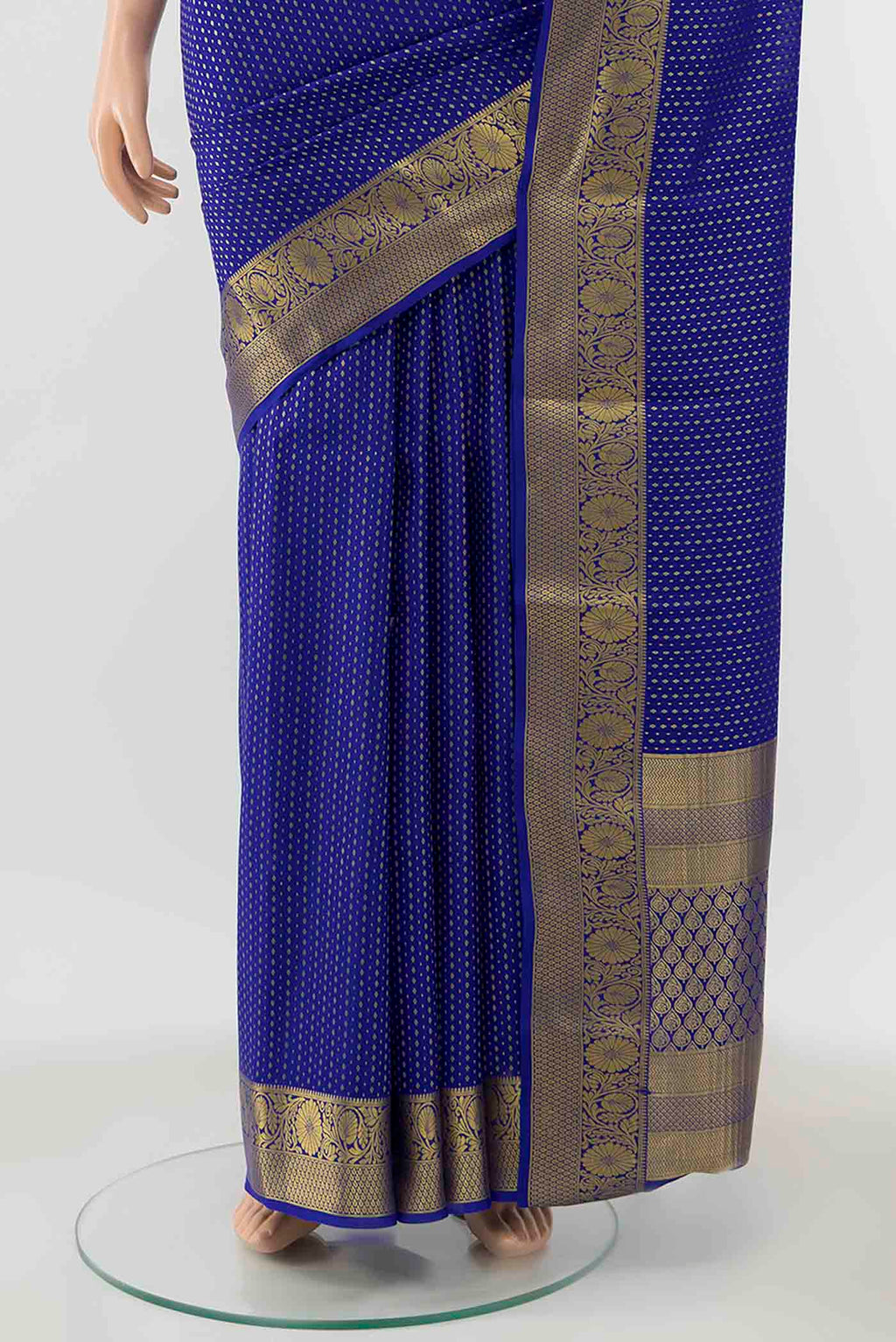 pleats pallu