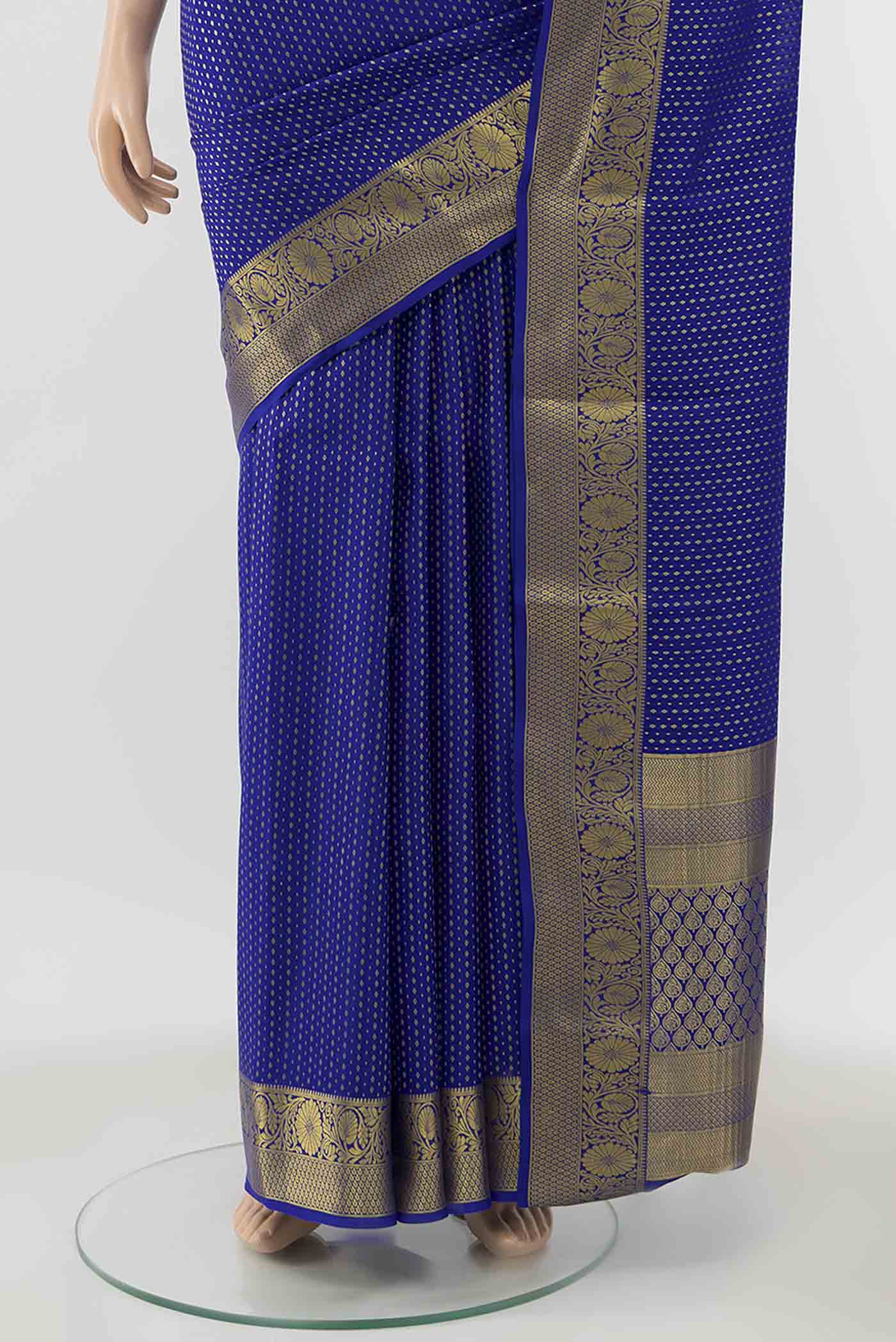 pleats pallu