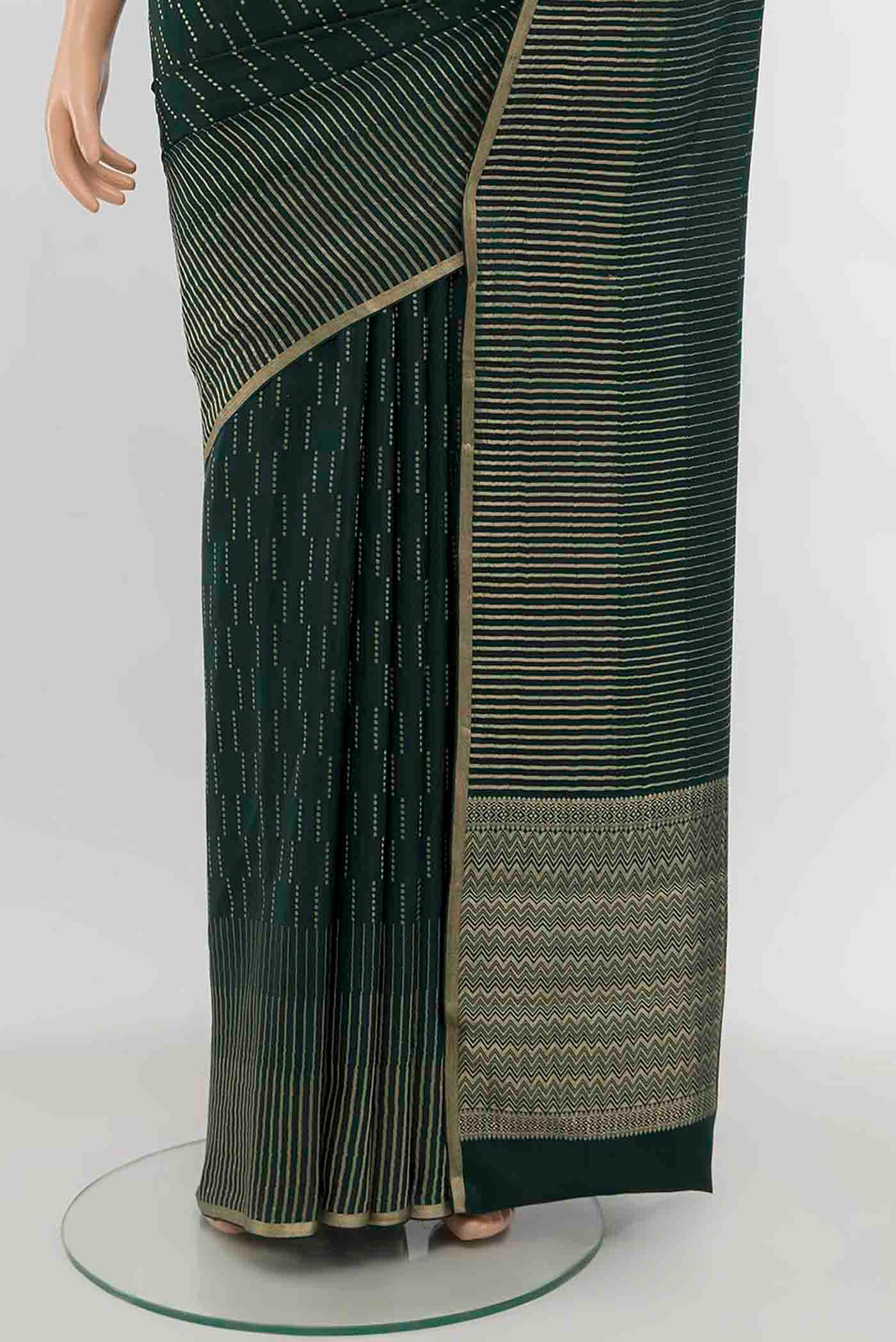 pleats pallu
