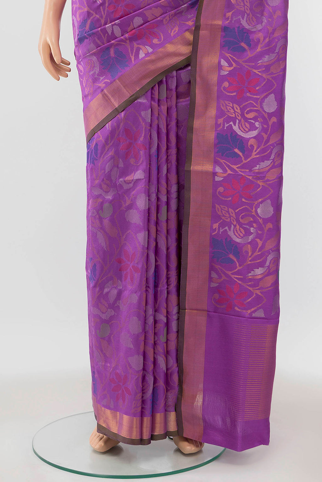 pleats pallu
