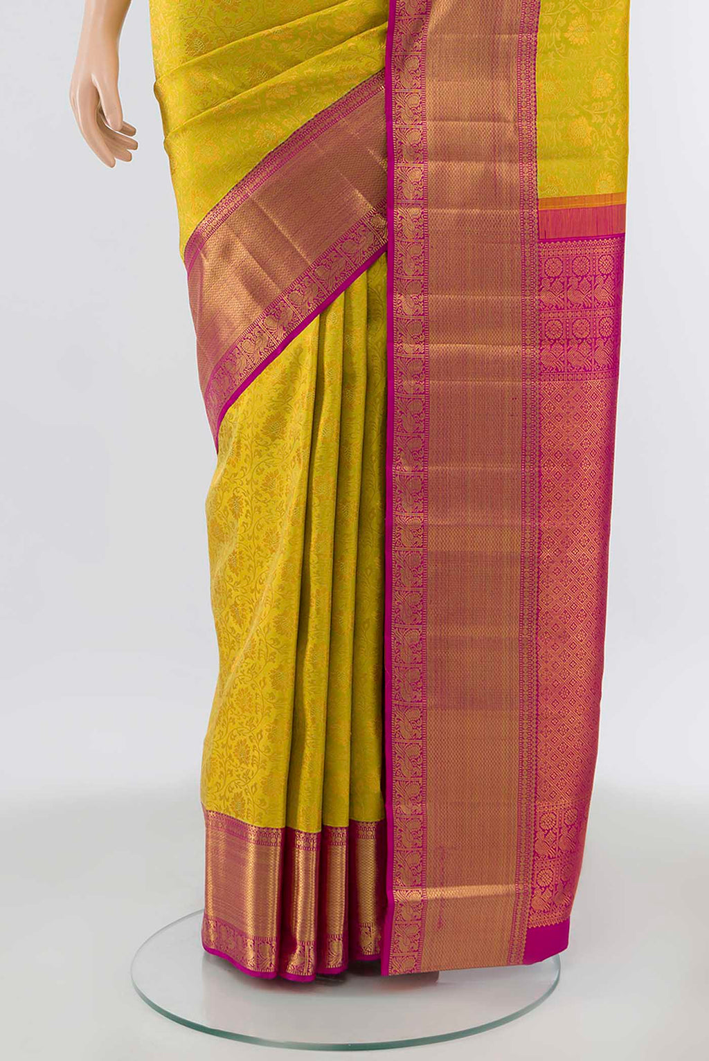 pleats pallu