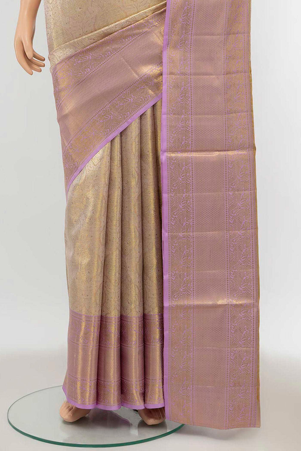 pleats pallu