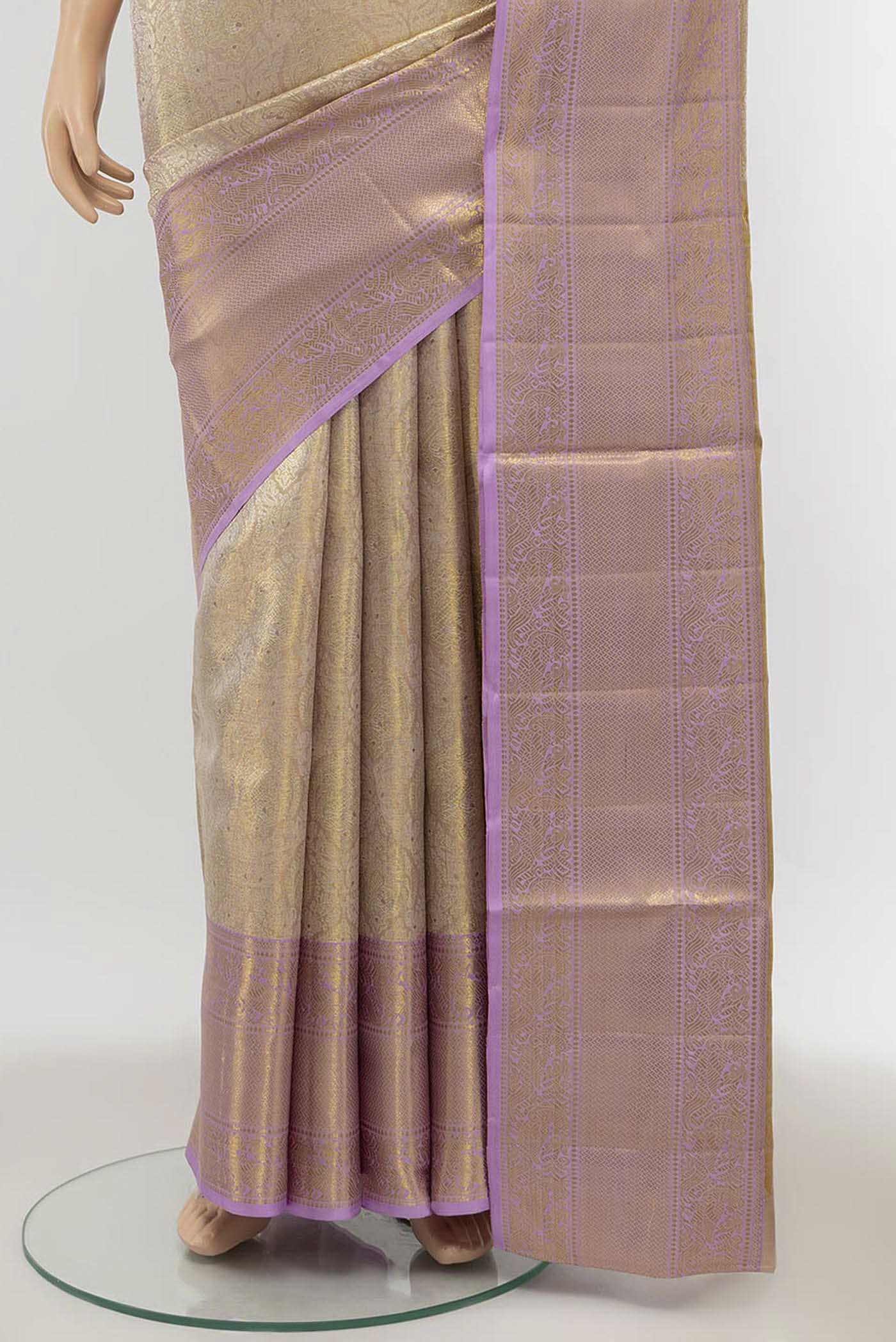 pleats pallu