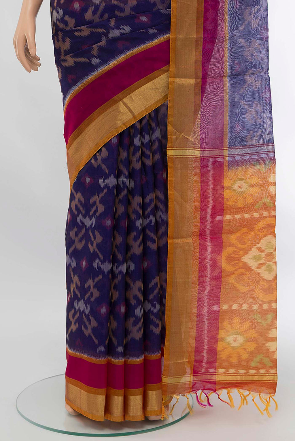 pleats pallu
