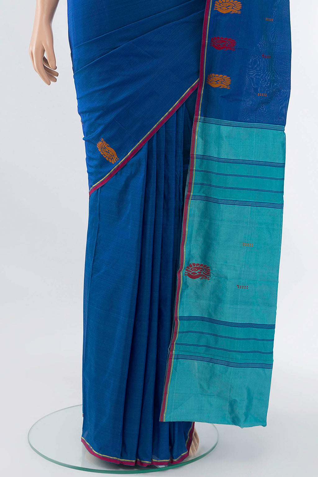 pleats pallu