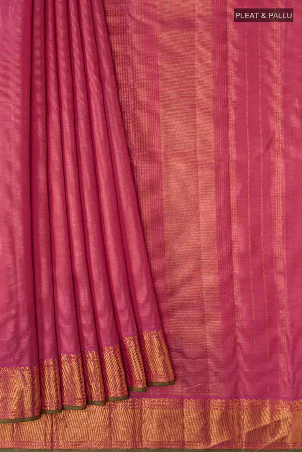 pleats pallu