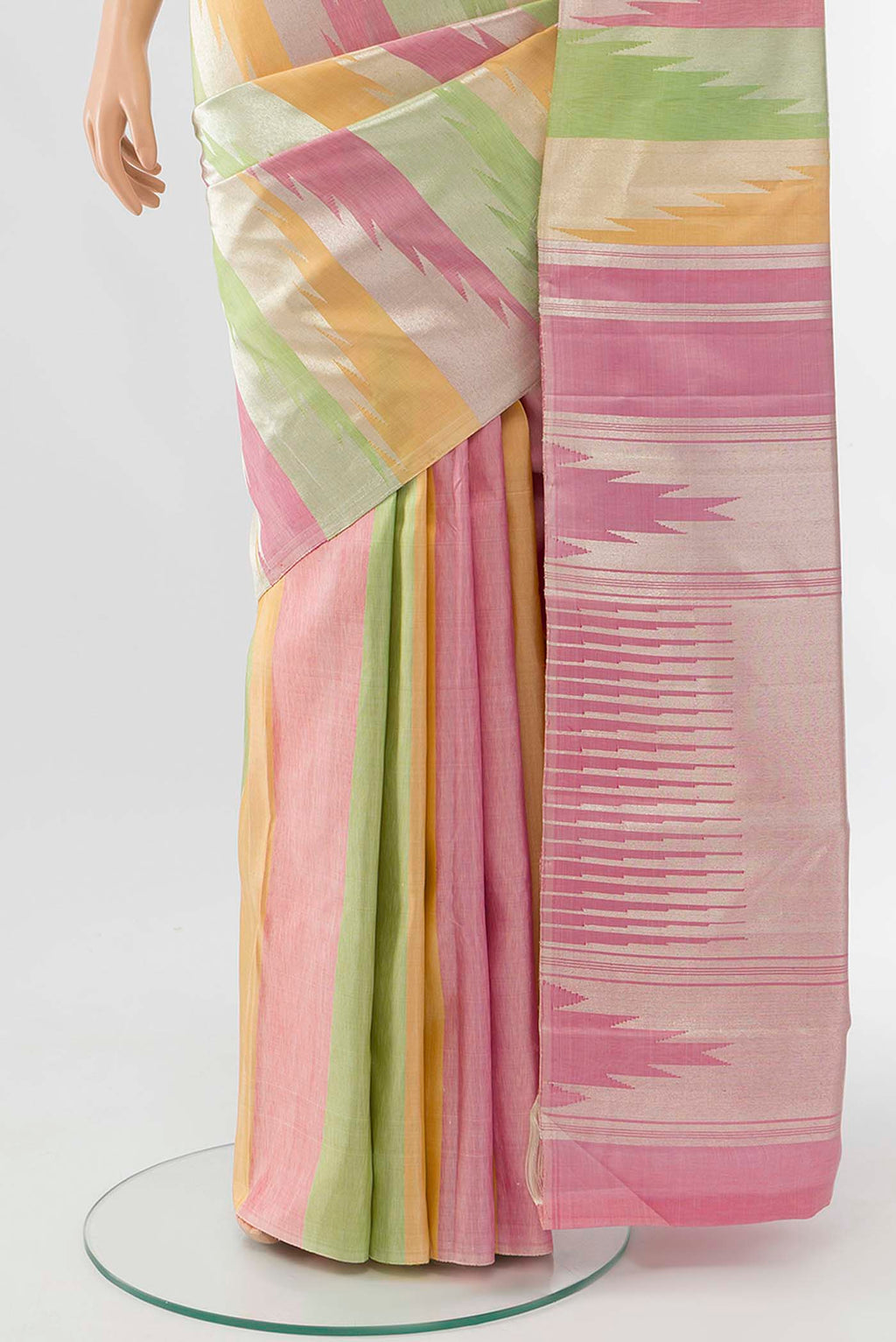 pleats pallu