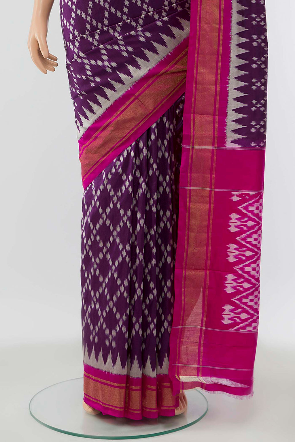 pleats pallu