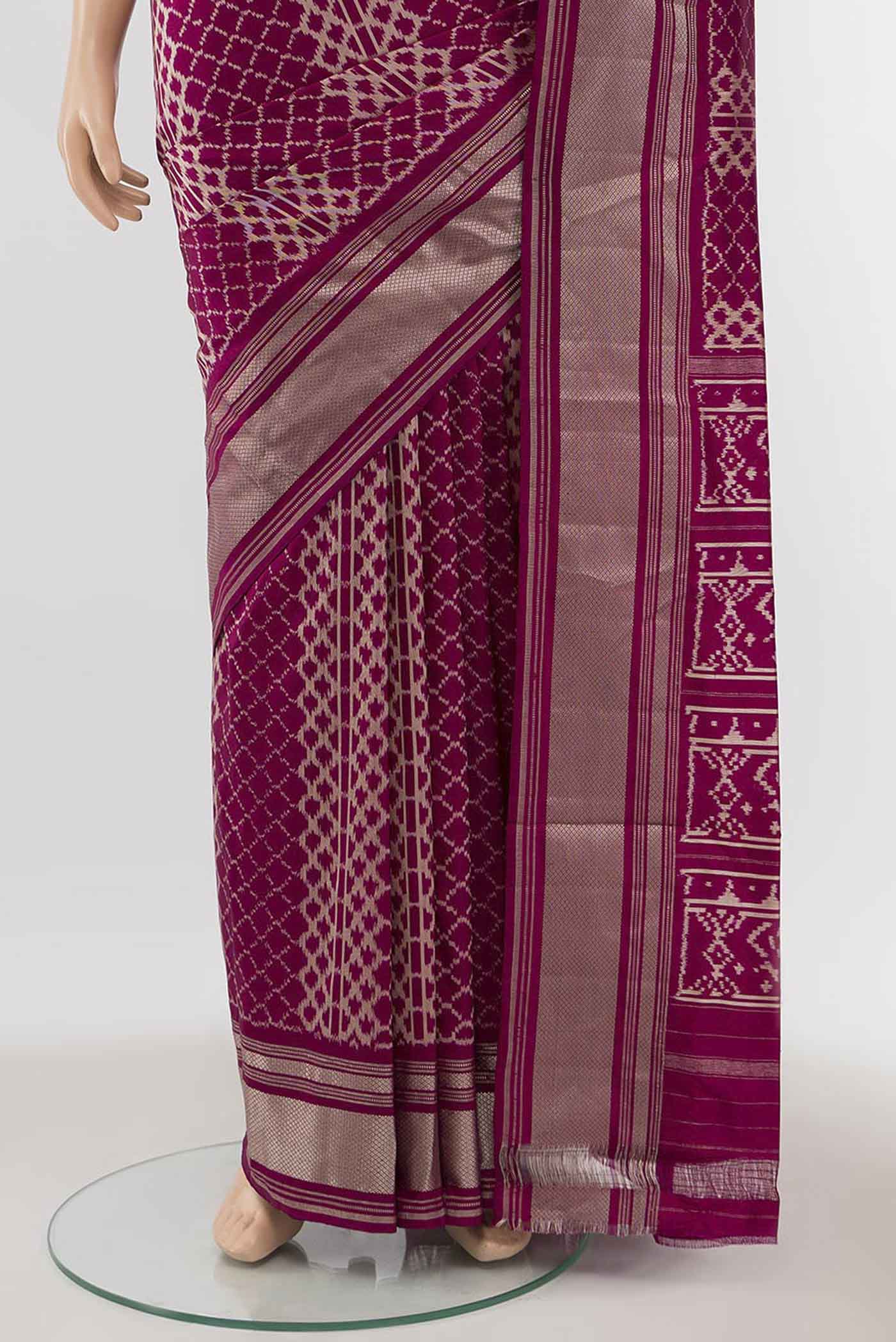 pleats pallu