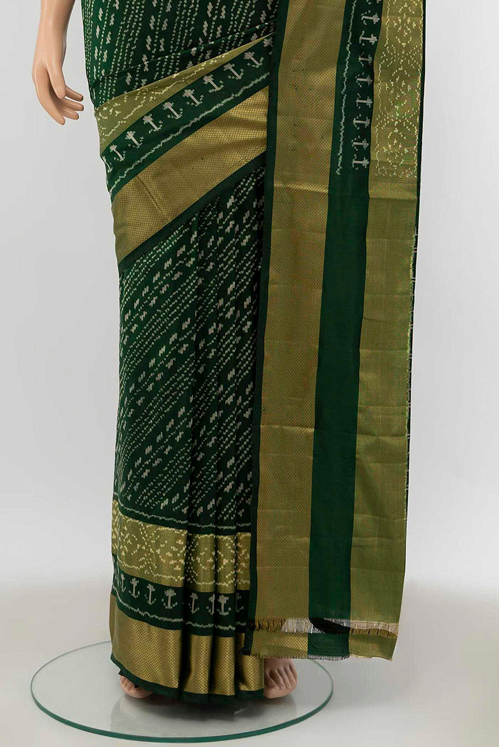pleats pallu