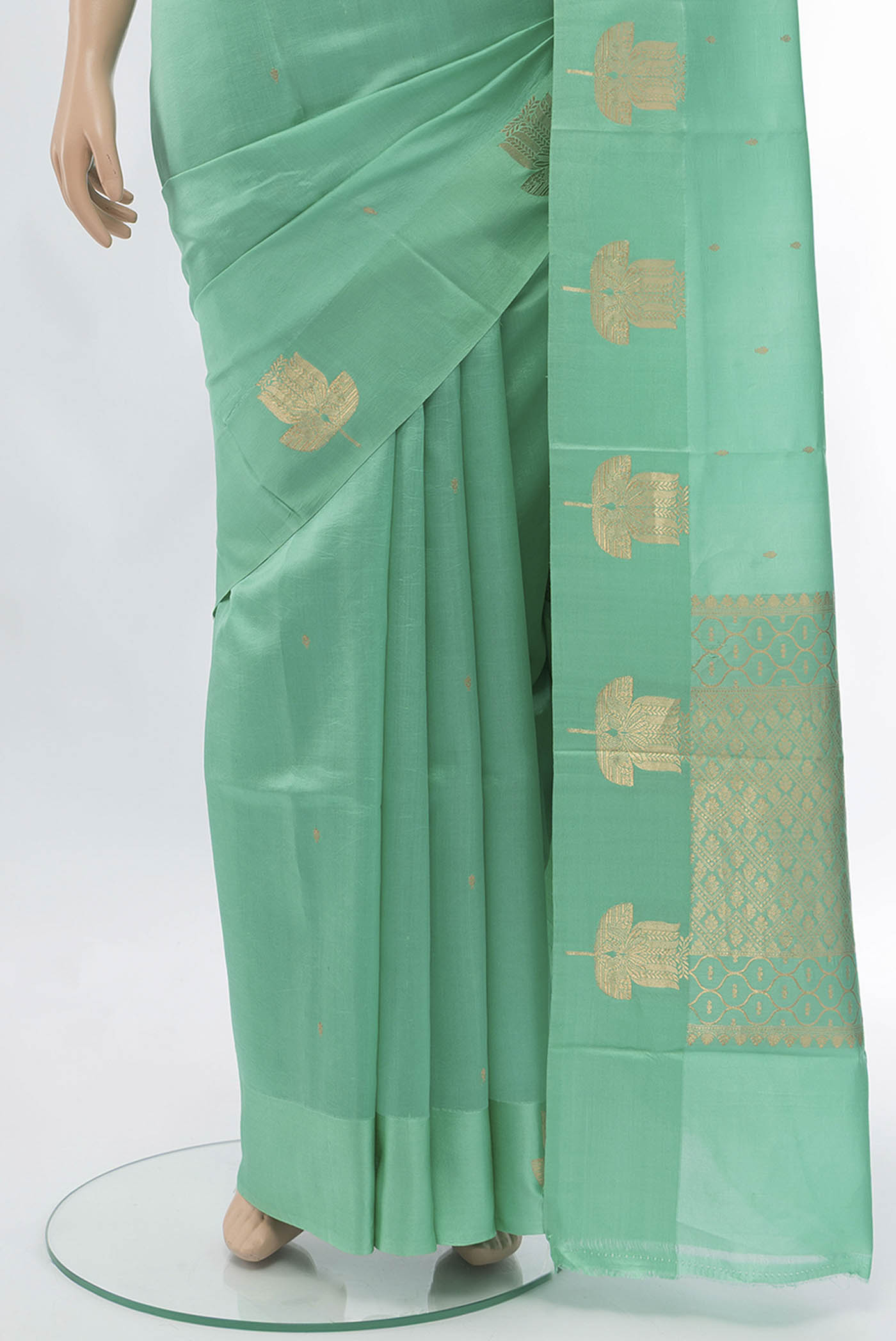 pleats pallu