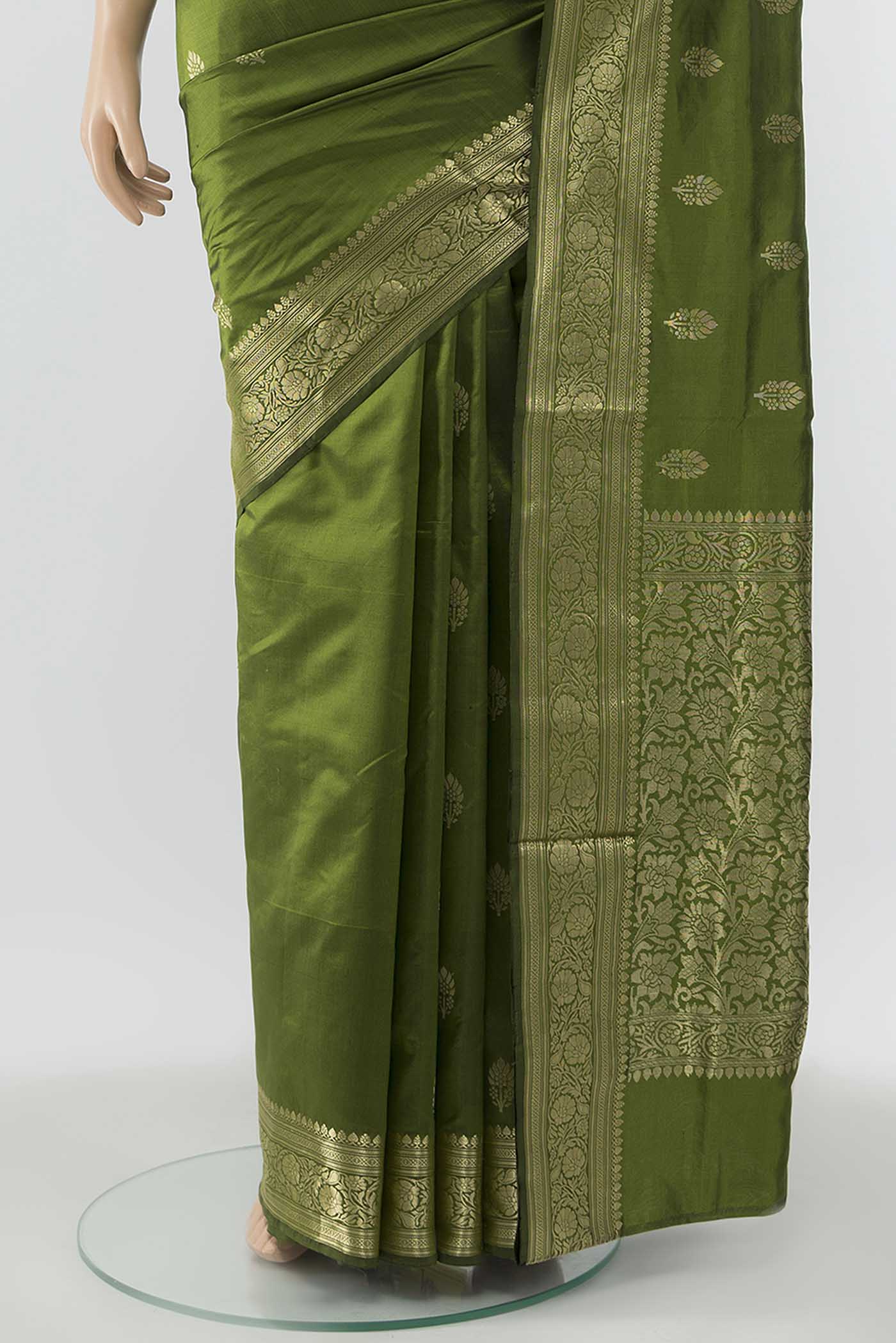 pleats pallu