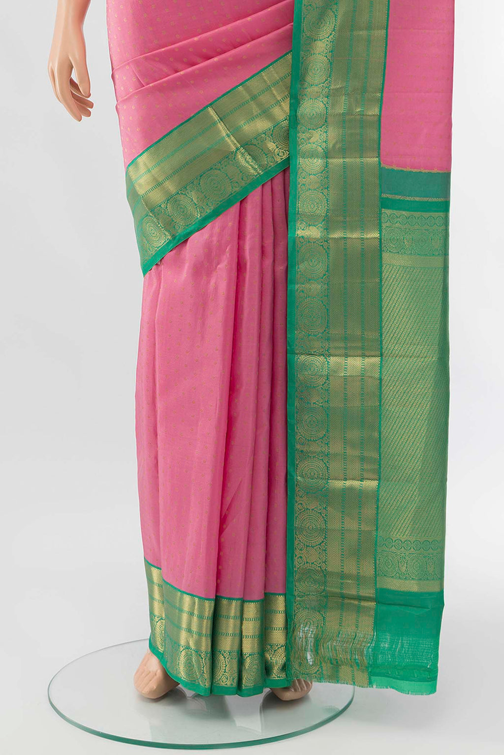 pleats pallu