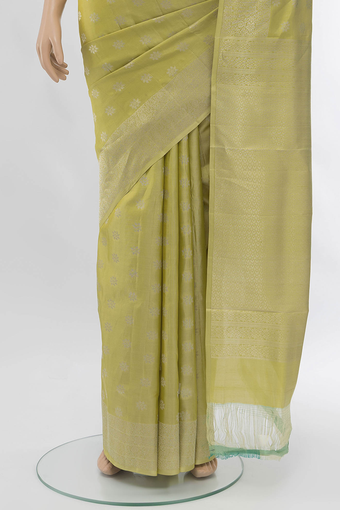 pleats pallu